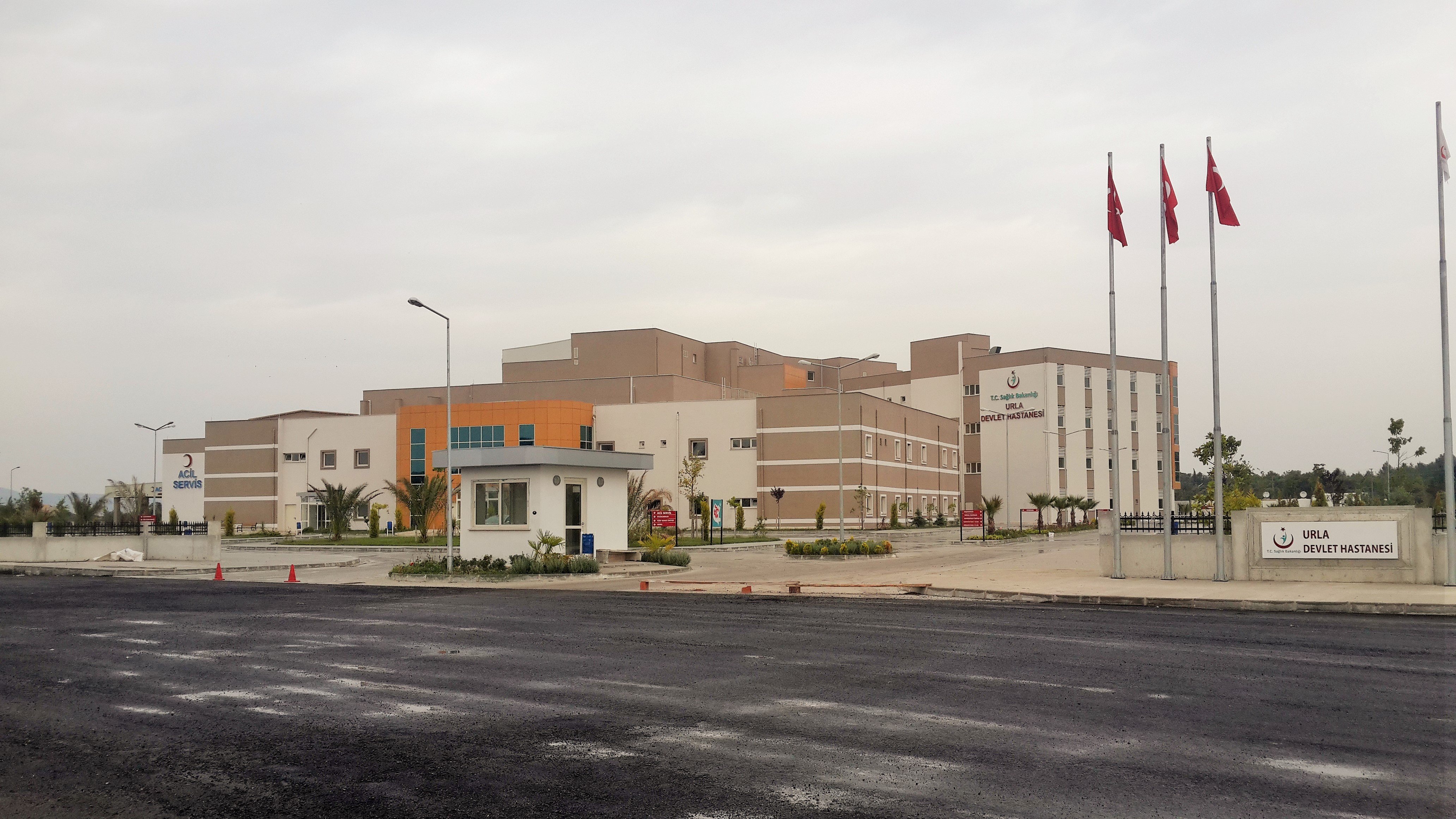 İzmir İli Urla İlçesi 150 Yataklı Devlet Hastanesi İle Altyapı Ve  Çevre Düzenlenmesi İnşaatı İşi