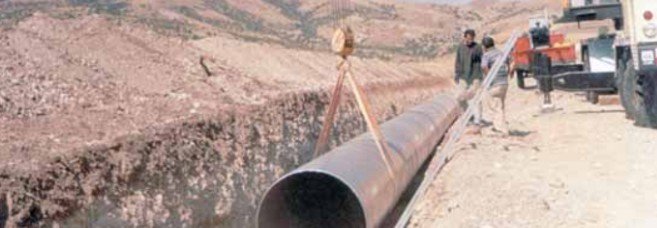 Çamlıdere barajı İvedik arıtma tesisi Arası 2.hamsu isale hattı 2.kısım (T2 Tüneli çıkışı- T3 Tüneli girişi)